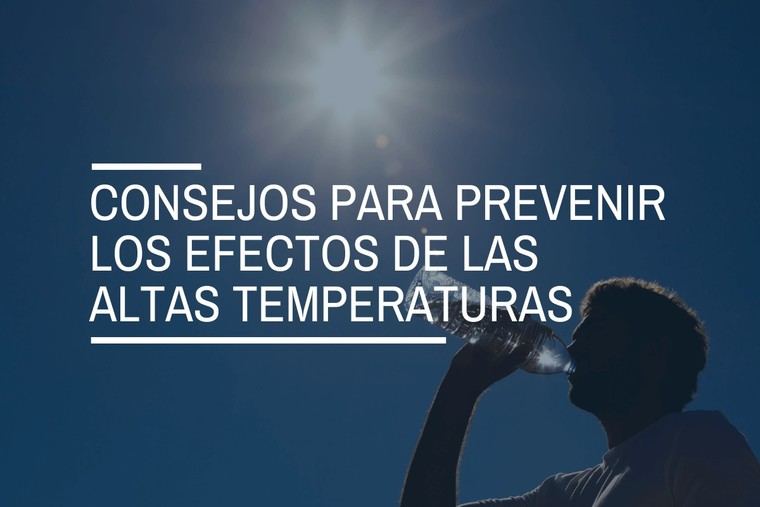 Consejos para protegerse del calor extremo y cuidar la salud