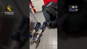 Desmantelado grupo que robaba cajeros automáticos con explosivos en Granada