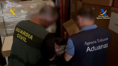 Detenidas 20 personas por contrabando de 23 toneladas de tabaco en Ciudad Real