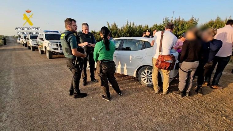 Detenidos dos por condiciones laborales precarias de 200 temporeros en Huesca