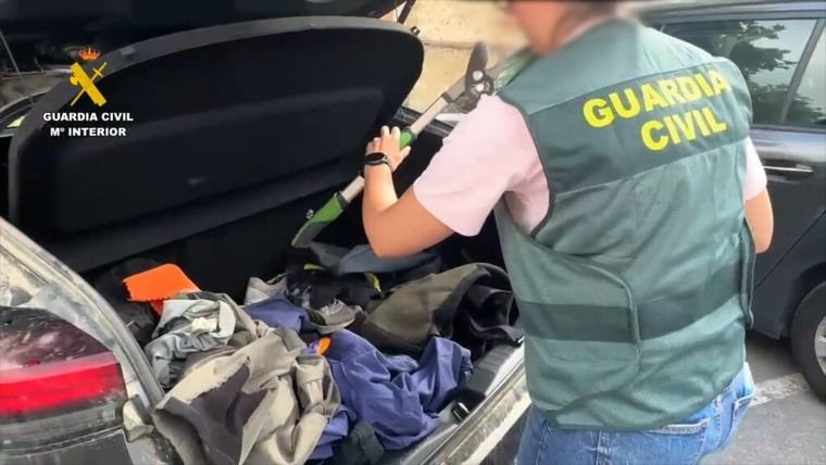 Tres arrestados por robar más de dos toneladas de cable de cobre en La Rioja