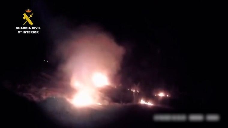 Detenido un hombre por provocar seis incendios en Málaga
