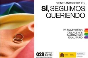 Celebración del Orgullo LGTBI: 20 años de matrimonio igualitario en España