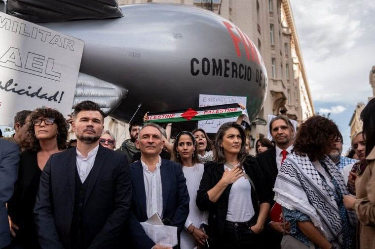 El Congreso inicia la tramitación de una ley para embargar armamento a Israel