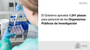 Gobierno lanza 1.241 nuevas plazas para investigadores públicos