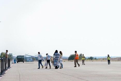 España completa la evacuación de 44 menores gazatíes heridos y sus familias