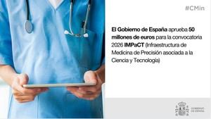 Gobierno español destina 50 millones a la medicina de precisión para 2026