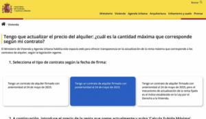 Nueva herramienta del Ministerio de Vivienda ayuda a calcular la actualización de rentas de alquiler