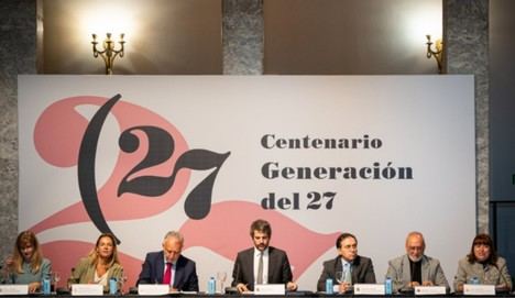El ministro de Cultura lidera la creación de la Comisión del Centenario de la Generación del 27
