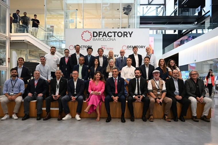 Sánchez asiste a la Barcelona New Economy Week en DFactory