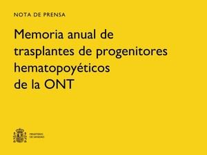 Aumenta un 25% el trasplante de médula ósea de donantes no emparentados en dos años