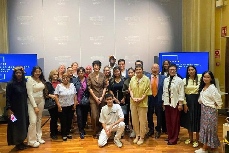 Elma Saiz propone una Hispanidad inclusiva para todas las nacionalidades