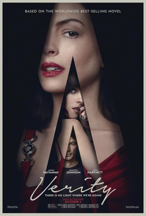 Estreno del thriller psicológico 'Verity' con Anne Hathaway y Dakota Johnson
