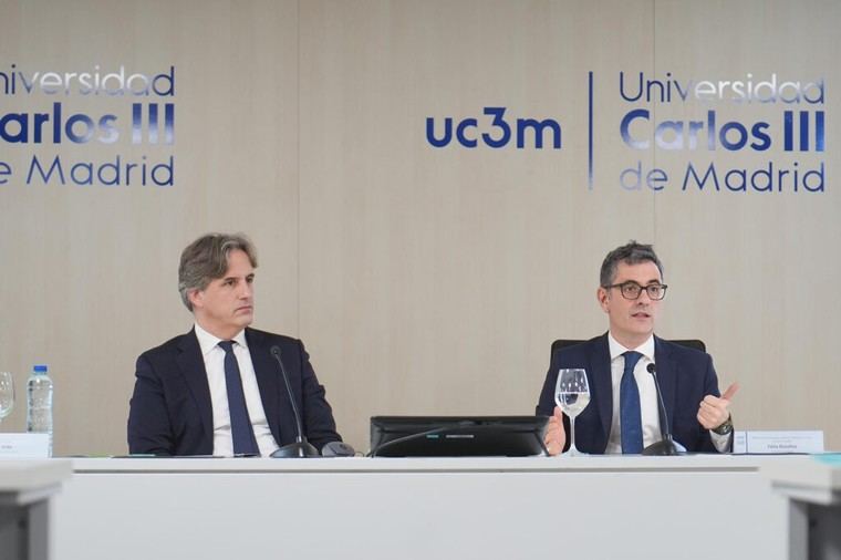 Bolaños cierra seminario sobre Justicia y Democracia en Madrid