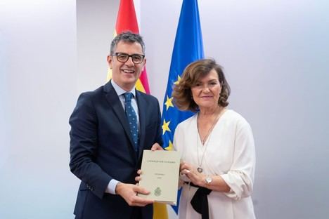 Bolaños recibe informe anual del Consejo de Estado