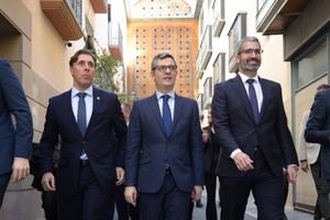 Bolaños supervisa la construcción del nuevo Tribunal de Instancia en Lorca