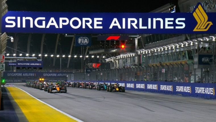 Singapore Airlines renueva su patrocinio del Gran Premio de F1 hasta 2028