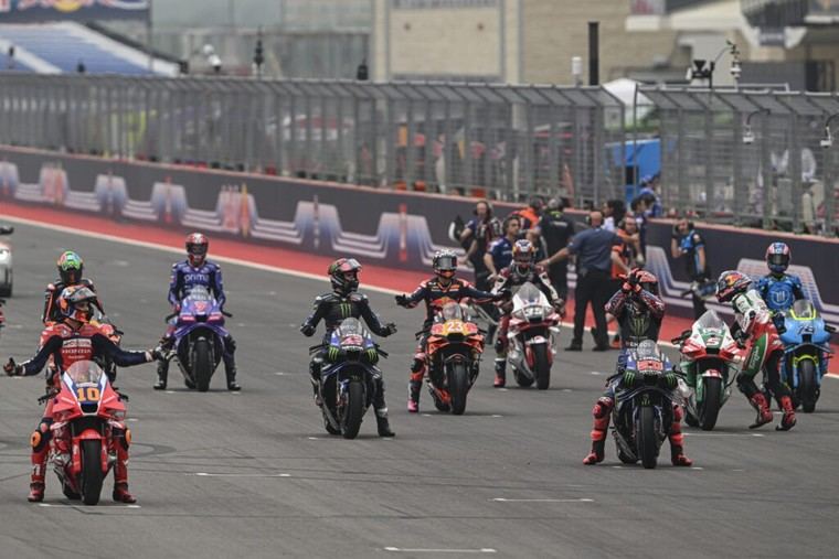 Nuevas reglas de salida y pruebas para pilotos lesionados en MotoGP