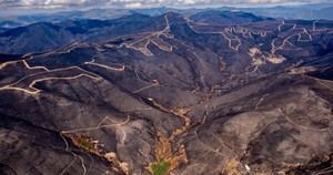Greenpeace revela la devastación de incendios en Ourense, León y Zamora desde el aire