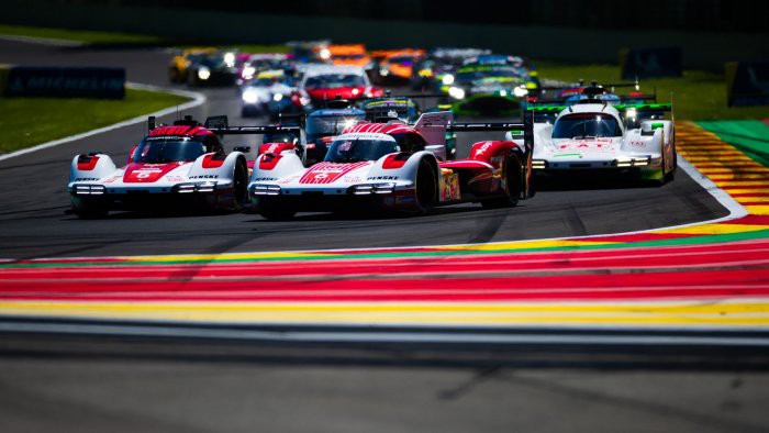 Porsche enfrenta desafíos en la prueba previa a las 24 Horas de Le Mans