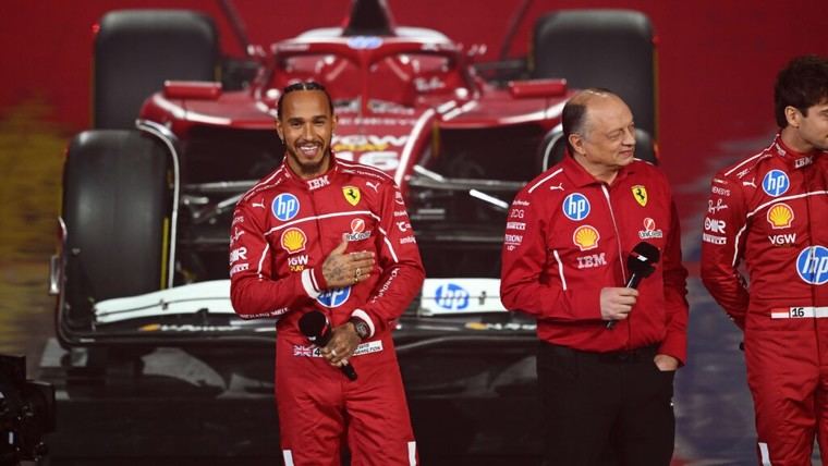 Hamilton se siente revitalizado al unirse a Ferrari en F1 75 Live
