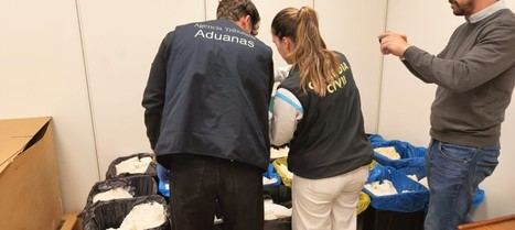 Desmantelan en Madrid una red de tráfico de metanfetamina con 625 kilos incautados