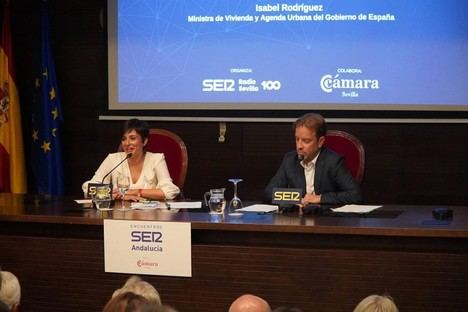 Isabel Rodríguez destaca la inversión de 1.619 millones en vivienda en Andalucía desde 2018