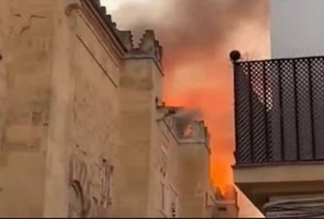 IU solicita al Congreso aclaraciones sobre el incendio en la Mezquita de Córdoba