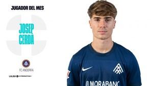 Josep Cerdà se corona como Mejor Jugador de LALIGA HYPERMOTION en abril
