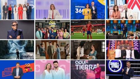 La 1 alcanza su mejor octubre desde 2011 con un crecimiento del 2,2% en audiencia