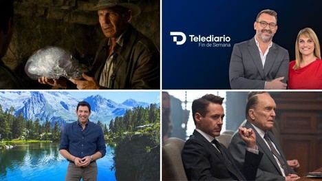 La 1 se impone como la cadena más vista el fin de semana con un 11,5% de audiencia