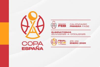 Horarios y sedes de la Fase de Grupos de la Copa España FEB 2025/26 confirmados