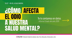 Un estudio relaciona la LGTBIfobia con ansiedad, miedo y síntomas depresivos persistentes