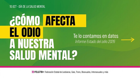 Un estudio relaciona la LGTBIfobia con ansiedad, miedo y síntomas depresivos persistentes
