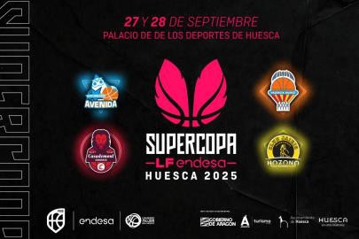 Huesca acogerá la Supercopa LF Endesa 2025 en septiembre