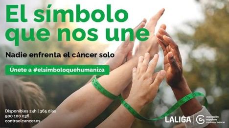 LaLiga apoya nuevamente la campaña 'Brazaletes de la Esperanza' contra el cáncer