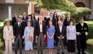 Gonzalo Celorio recibe el Premio Cervantes 2025 de manos de los Reyes