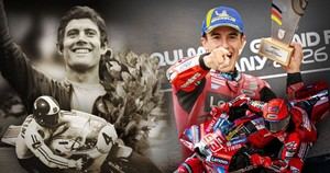Marc Márquez logra su décima victoria en Sachsenring e iguala a Agostini