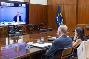 España reitera su apoyo incondicional a Ucrania en reunión de defensa