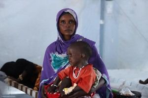 Más de 640,000 niños en peligro por brote de cólera en Darfur del Norte, Sudán