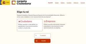 Actualización de 'Mi Carpeta Ciudadana' añade nuevos servicios para desempleo y formación