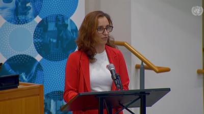 Mónica García en la ONU: Urge a reconocer el genocidio sin ambigüedades
