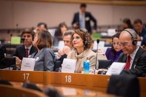 Montero promueve la candidatura de Málaga para la Autoridad Aduanera Europea en Bruselas