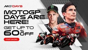 Descuentos de hasta el 60% en productos MotoGP durante los MotoGP Days 2025