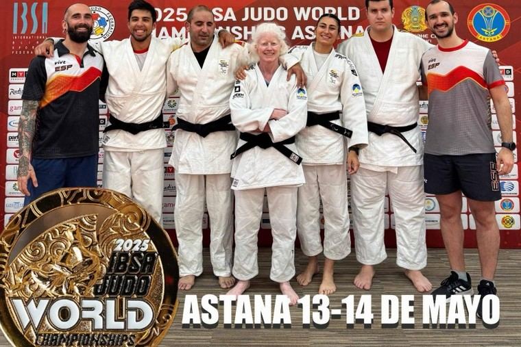 España busca medallas en el Mundial de Judo Paralímpico en Kazajistán