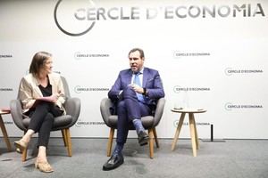 Óscar Puente resalta la histórica inversión en el Corredor Mediterráneo, con el 83% del trazado avanzado