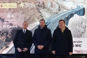Inauguran nuevos viaductos que conectan Galicia y Castilla y León