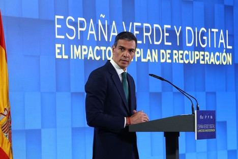 Sánchez confirma que España ha completado el 90% de las reformas del Plan de Recuperación