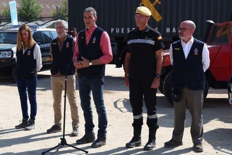 Sánchez: 'Estamos cerca de controlar el fuego en Madrid y Ávila'