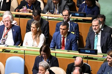 Sánchez en la ONU: La paz en Ucrania no debe validar la violencia ni cambios de fronteras